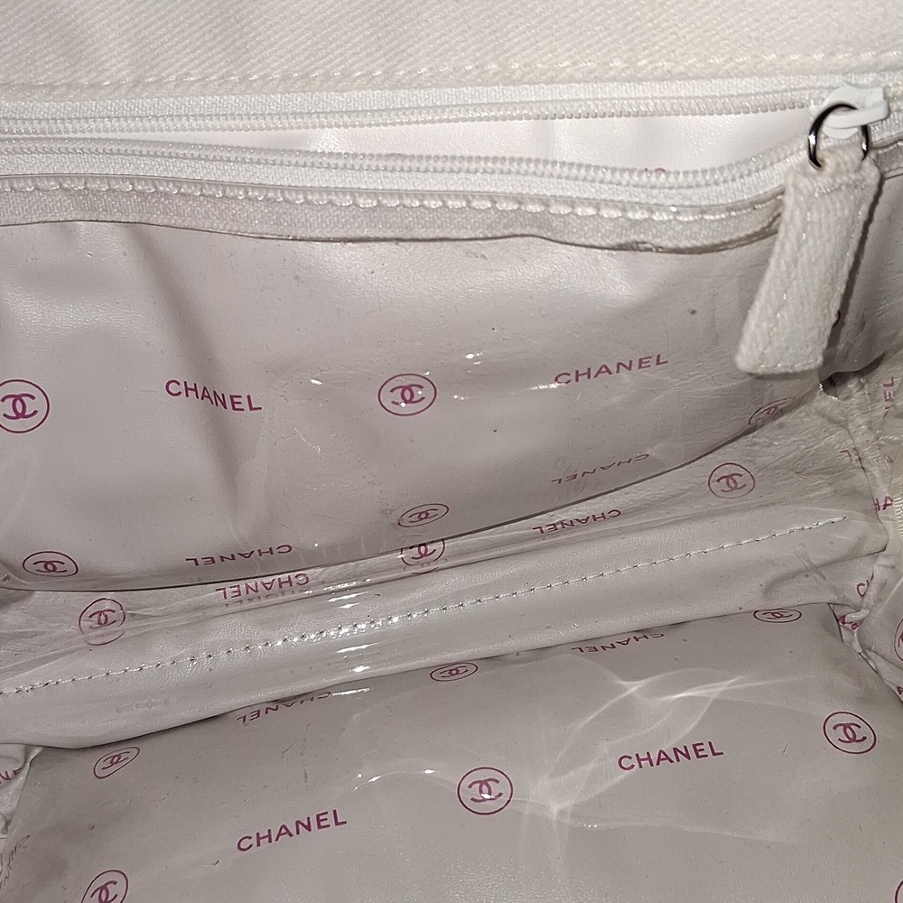 Chanel Parfums Make Up Bag NWOT - Picture 7 of 8